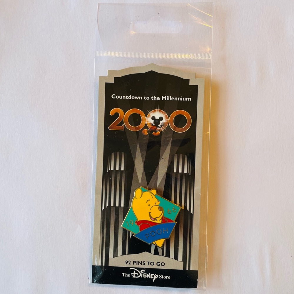 Countdown to the Millennium Winnie the Pooh 1966 Pin